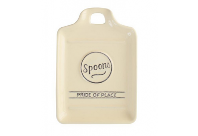 Pride of Place Spoon Rest OLD CREAM (H145 x L100mm / 5.7 x 3.9")